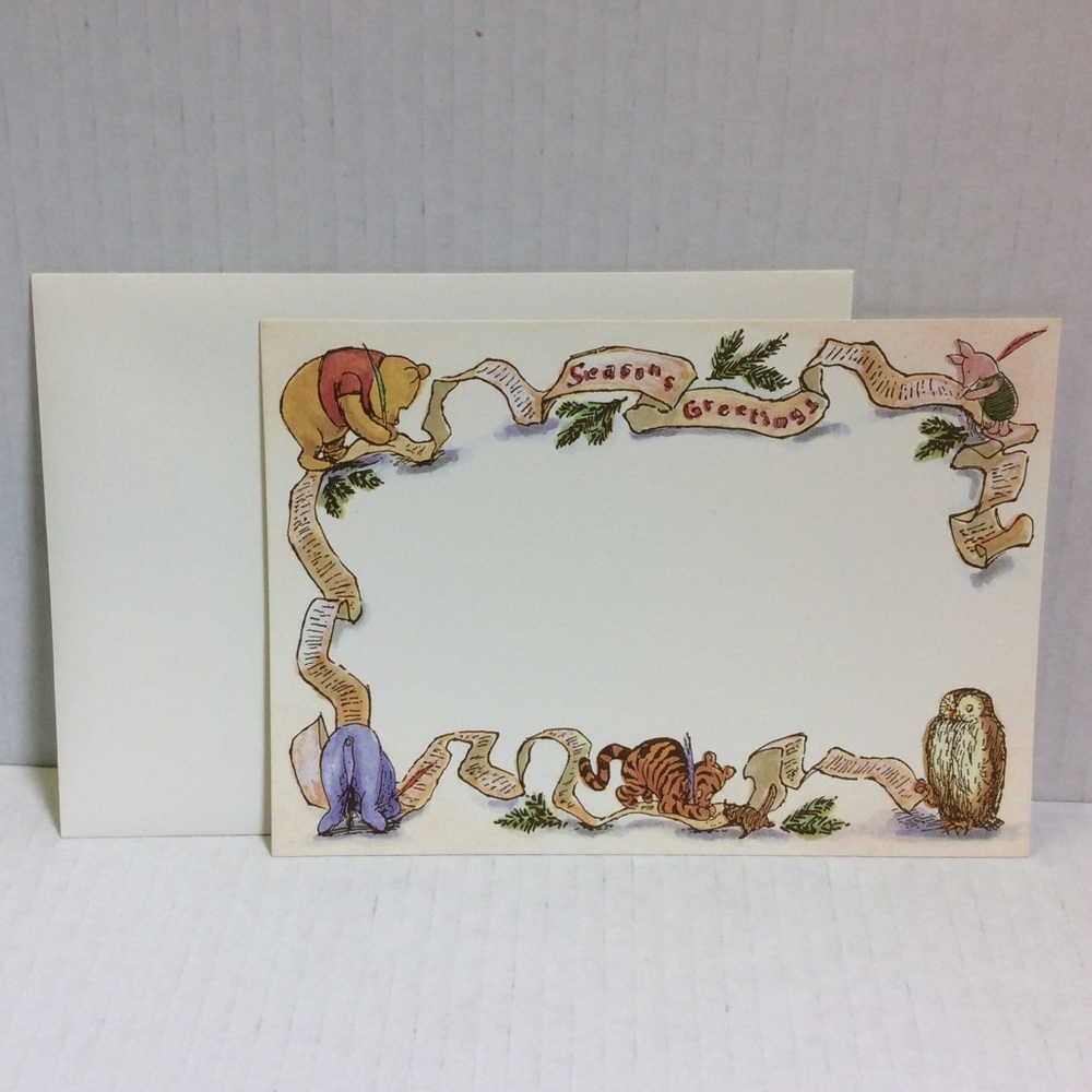 Michel & Co. Season Greeting Printable Cards Vintage 10 cards 9 envelopes 5x7
